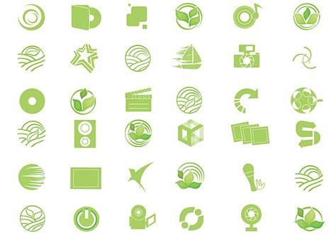 Eco Green Icon Vector Pack 83630 Vector Art at Vecteezy