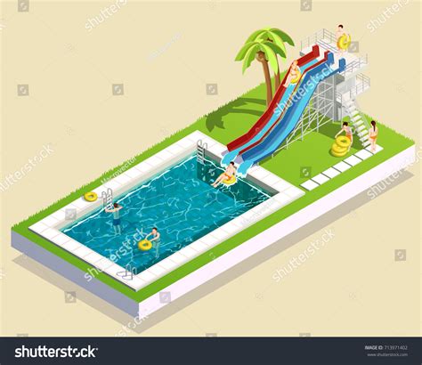 Swimming Pool In Waterpark Over 1 533 Royalty Free Licensable Stock