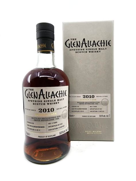 The GlenAllachie 12 Year Old Single Cask Oloroso Puncheon Cask First