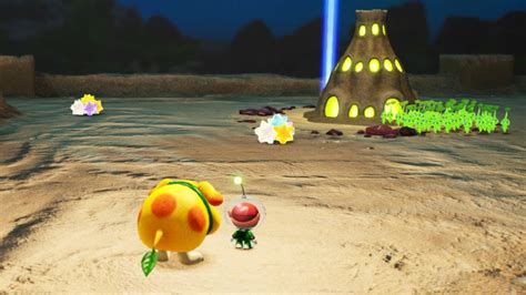 Pikmin Serene Shores The Sand Keep Night Expedition Part