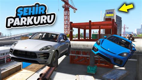 Alman Porsche Arabalar Şehir Parkuruna Gidiyor GTA 5 YouTube