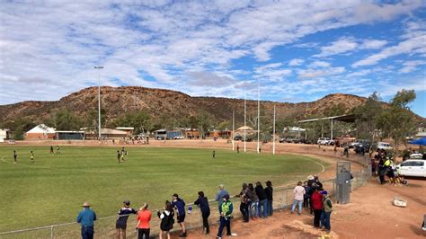 Indigenous Sport Month Demons Upgrade Remote Santa Teresa Oval With