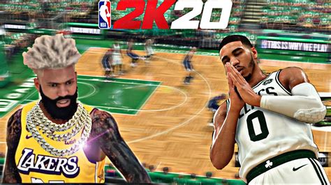 Too Light Offensive Threat Nba K Mycareer Lakers Vs Celtics Youtube