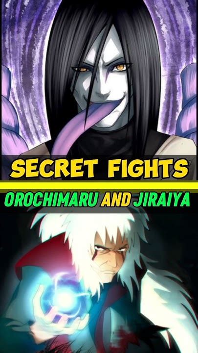 Biggest Secret Of Orochimaru 😨 Anime Shorts Naruto Youtube