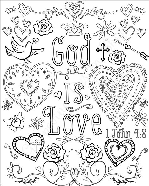 Encouraging Bible Verses Coloring Pages Coloring Pages