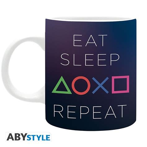 Playstation Eat Sleep Repeat Mug Preorder Merchoid