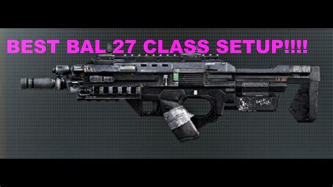 Best Bal Class Setup Call Of Duty Advanced Warfare Youtube