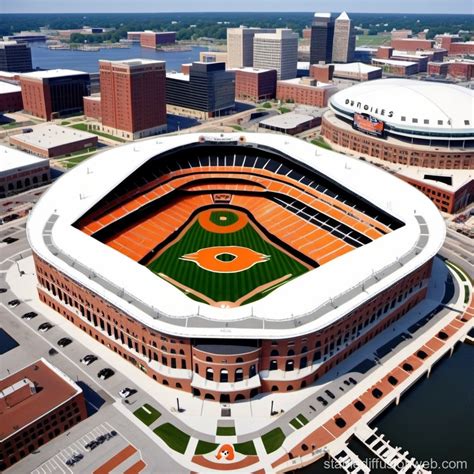 Orioles Stadium Design Inspired by Oriole Bird | Stable Diffusion Online