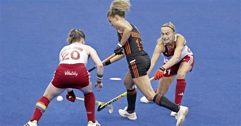 Oranje Hockeysters Bereiken Na Wervelende Show Tegen Engeland Vijfde Ek