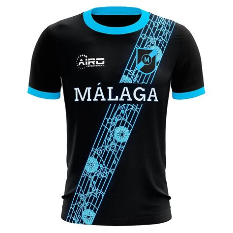 Malaga Away Concept Football Shirt Adult Long Sleeve