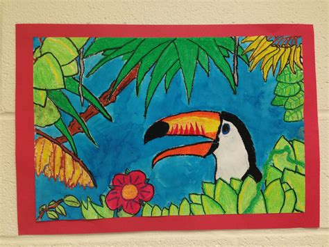 Rousseau Rainforest Art Ks2 Idalias Salon