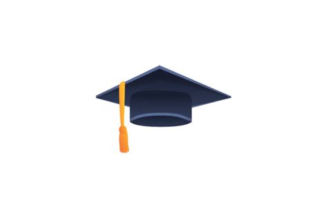 Blue Graduation Hat Png