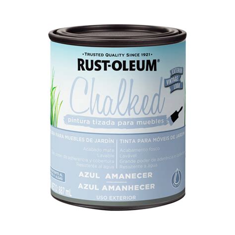 Tinta Chalked Exterior Pronta Para Uso Efeito Giz Azul Amanhecer Ml