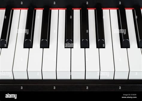 Piano keys keyboard scale Stock Photo - Alamy