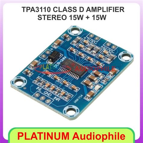 Jual Tpa Amplifier Class D X W Shopee Indonesia