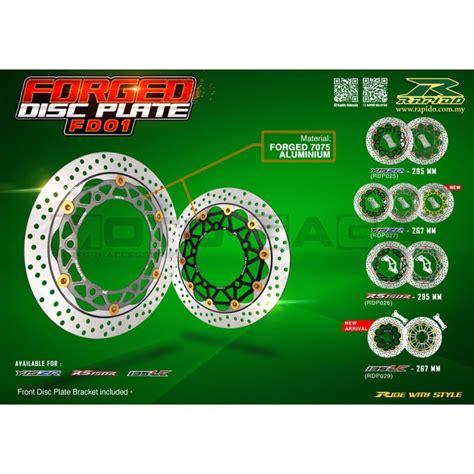 Rapido Forged Alloy Floating Brake Disc F Mm Yamaha Yamaha Y Zr