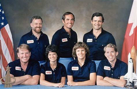 worlds  space shuttle challenger crew stock pictures
