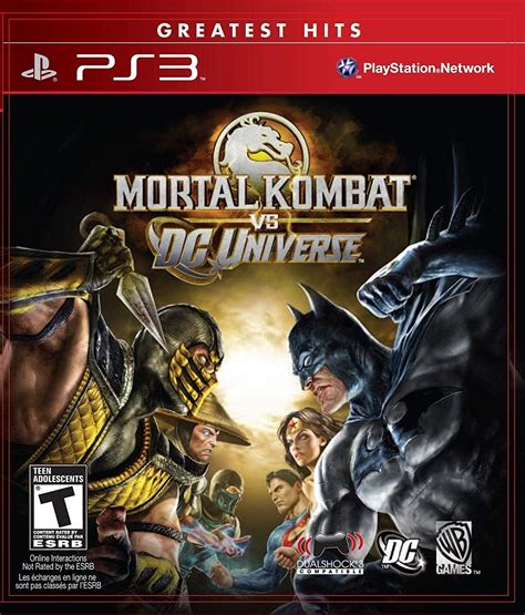 Mortal Kombat Vs Dc Universe Greatest Hits For Playstation 3