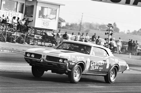 Oldsmobile W Machine Drag Race Action From The 1970s Hot Rod Network