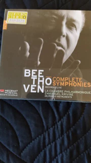 Coffret Cd Beethoven Complete Symphonies Eur 55 00 Picclick Fr