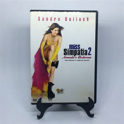 DVD Miss Simpatia 2 Sandra Bullock Shopee Brasil