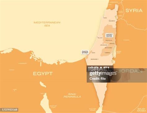 286 Map Of Egypt And Israel Stock Photos, High-Res Pictures, and Images ...