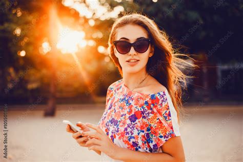Best Friends Brunette With Sunglasses