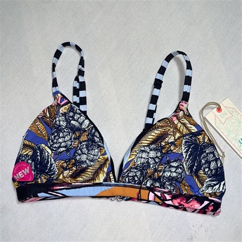 Maaji Swim Maaji Brazilian Gospel Fixed Triangle Bikini Top M