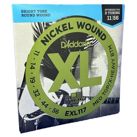 Jogo De Cordas Para Guitarra Nickel Wound Linha EXL Daddario Origi