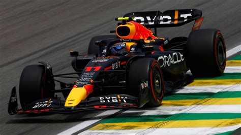 Sao Paulo Gp Sergio Perez Edges Ferraris Charles Leclerc And Red Bull