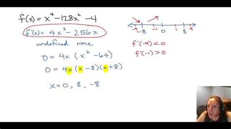 Relative Extrema Of Polynomials Youtube