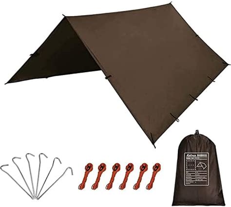 Amazon Texas Bushcraft Emergency Camping Tarp Waterproof 10x10