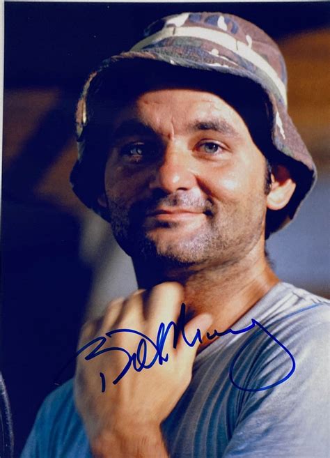 Autograph Signed Bill Murray Photo