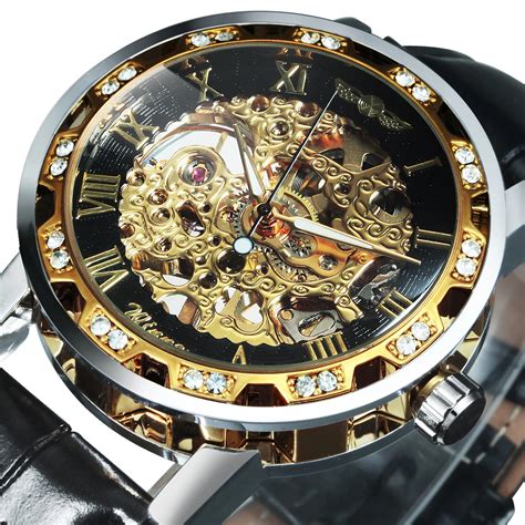 Женские механические часы WINNER Classic Elegant | AliExpress