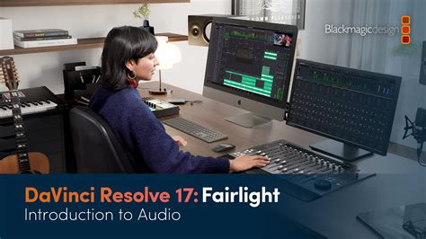 Davinci Resolve Fairlight Training Introduction To Audio Youtube