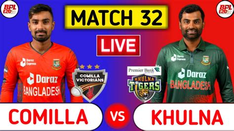 Comilla Victorians Vs Khulna Tigers Live COV Vs KHT Bangladesh