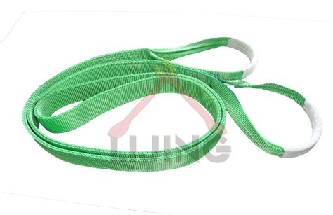 T Mm Dark Green Polyester Lifting Webbing Sling En Ce Tuv