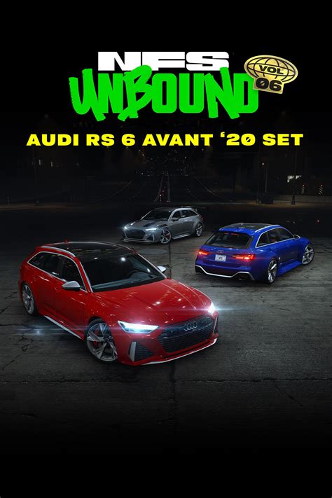 Need For Speed Unbound Audi RS 6 Avant 20 Set Price