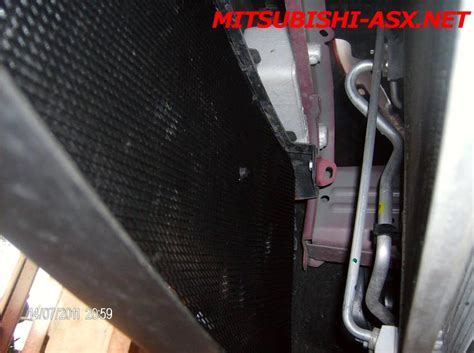 Установка сетки в решетку радиатора - Авто клуб Mitsubishi ASX ...