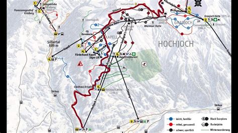 Silvretta Montafon Piste 1A Red 1B Blue 1C D Red Hochjoch Totale Ski