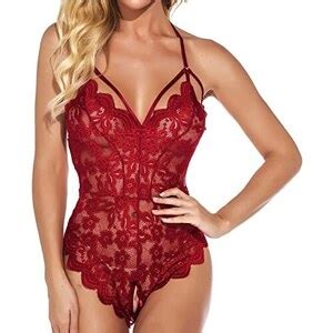 Cewifo Lingerie Donna Sexy Abito Sexy Donna Hot Spacco Biancheria Intima Uomo Cotone Lingerie