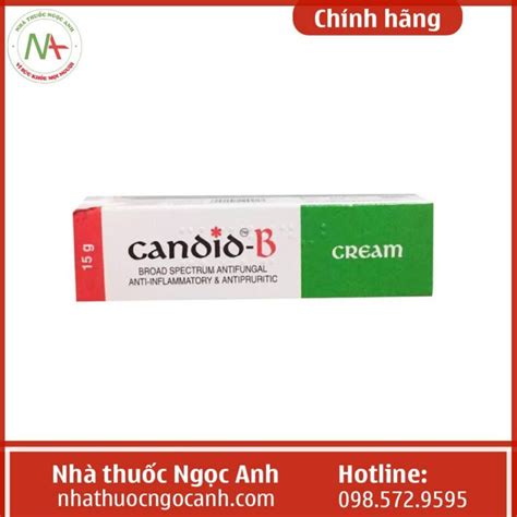 Thuốc điều trị nấm da Candid-B Cream giá bao nhiêu? Mua ở đâu?