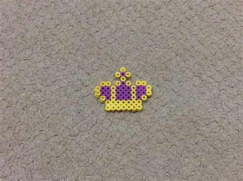 Perler Beads Royal Crown Perler Beads Hama Beads Patterns Perler Bead Patterns