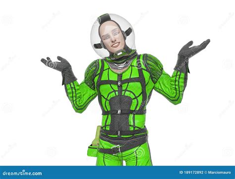 Retro Space Astronaut is Doing a Say What Pose Meme Stock Illustration ...