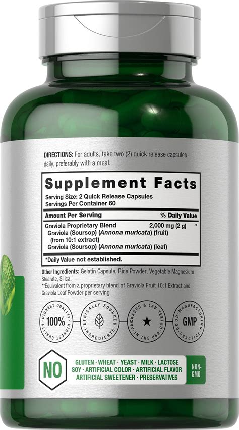 Snapklik Graviola Extract Mg Capsules