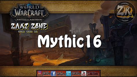 Mythic 16 The Motherlode Warrior Fury PoV Battle For Azeroth World