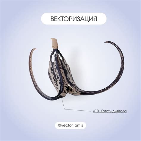 Коготь дьявола | Vector design, Vector art, Vector