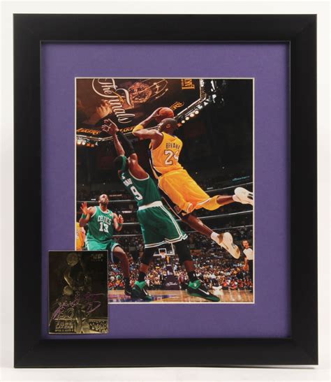 Kobe Bryant Los Angeles Lakers 13x15 Custom Framed Photo Display With