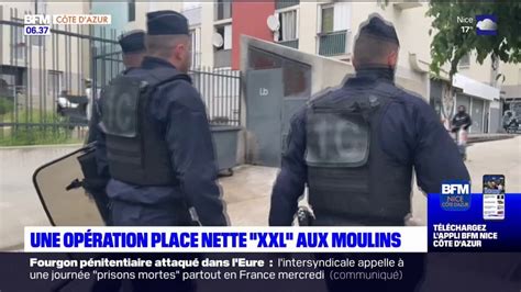 Nice une opération place nette XXL en cours dans le quartier des Moulins