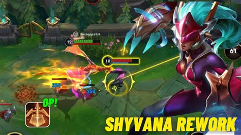 WILD RIFT SHYVANA REWORK WITH KRAKEN SLAYER RUNE HOW STRONG 크라켄